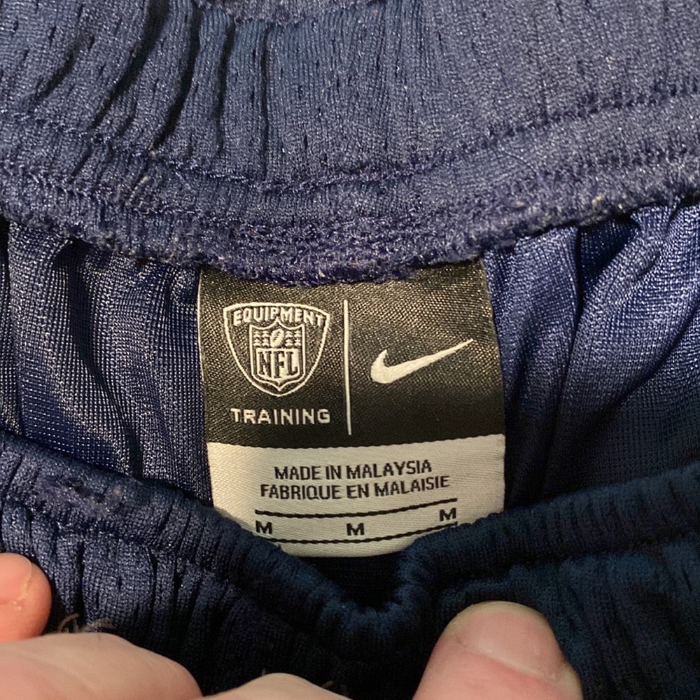 Dallas Cowboys Nike NFL Equipment Training shorts Mens Size Medium (Navy blue) - Picture 2 of 10